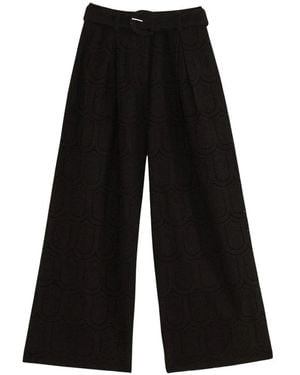 FARM Rio Wide Trousers - Zwart