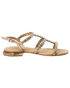 Ash Flat Sandals - Neutro