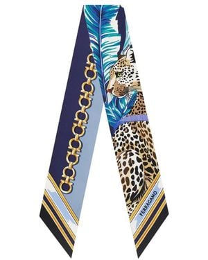 Ferragamo Felindra Schal - Blau