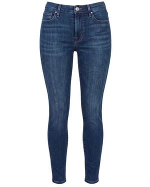 FRAME Jeans ,Blauw ,Katoen Le High Skinny Raw Edge