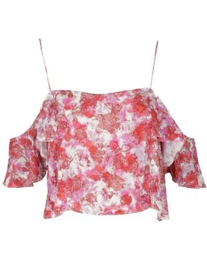 IRO Tops ,Veelkleurig ,Katoen Minak Sleeveless Top - Roze