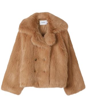 Stylein Faux Fur & Shearling Jackets - Marrón