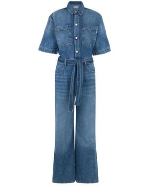 ICON DENIM Jumpsuits - Blue