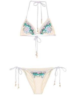 Zimmermann Bikinis - Wit