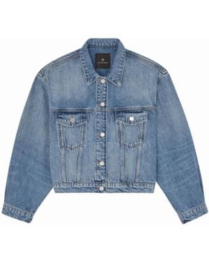 Anine Bing Denim Jackets - Blue