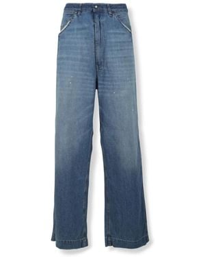 Maison Margiela Wide Jeans - Azul