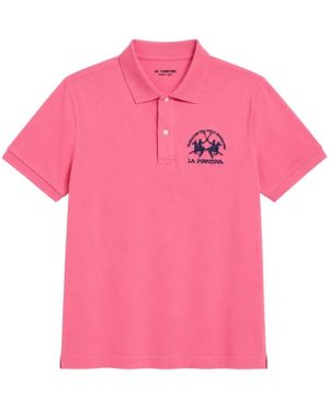La Martina Classic Polo - Roze