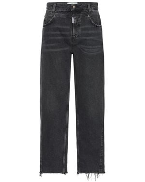 Ball Straight Jeans - Black