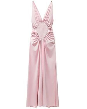 Versace Kleedjes ,Roze ,Maxi Kleedjes
