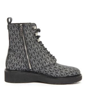 Michael Kors Lace-Up Boots - Black