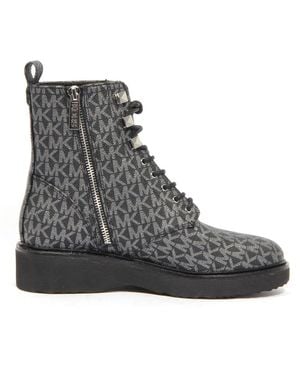 Michael Kors Lace-Up Boots - Black