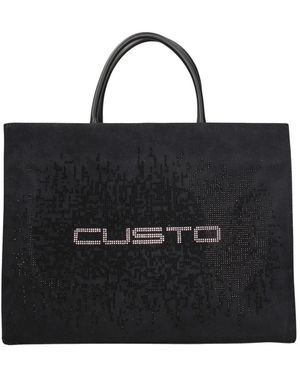 Custoline Vardor M Strass Henkeltasche - Schwarz
