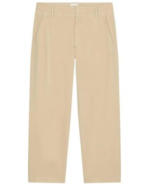Closed Cropped Trousers - Neutro