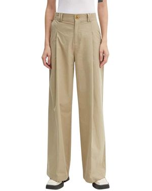 Aeron Wide Trousers - Neutro