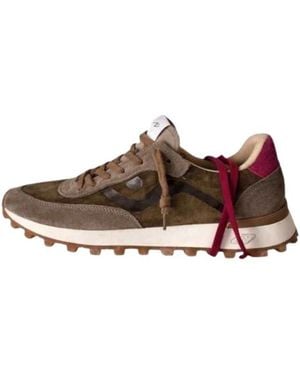 No Map Society Sneakers - Marrón