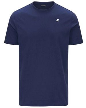 K-Way T-Shirt Odom Jersey - Blauw