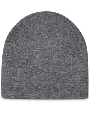 Warm-me Kaschmir-Beanie - Grau
