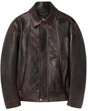 Golden Goose Leather Jackets - Black