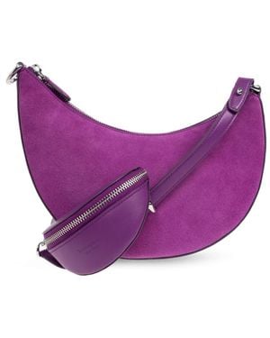 Kate Spade Tassen ,Paars ,Leer Duo Suede Crossbody