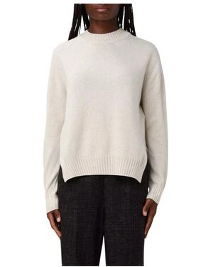 Liviana Conti Round-Neck Knitwear - Natural