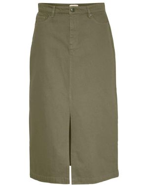 Saint Tropez Denim Skirts - Groen