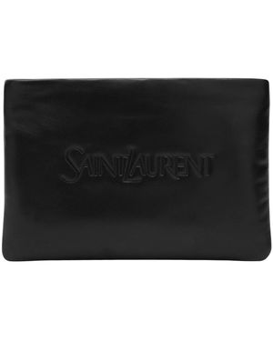 Saint Laurent Großer Tragbarer Taschenorganisator - Schwarz