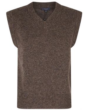 Soeur V-Neck Knitwear - Marron