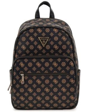 Guess Brauner wilder rucksack - Schwarz