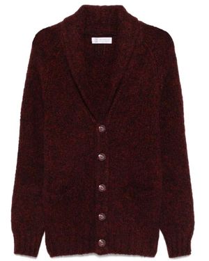 Brunello Cucinelli Bordeaux Truien Voor - Paars