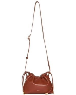 A.P.C. Bucket Bags - Red