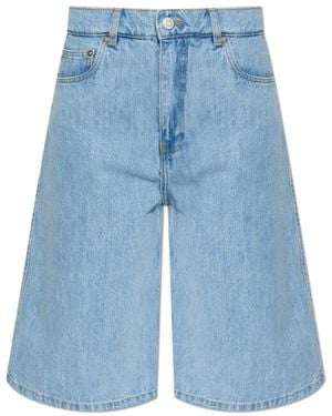 Coperni Denim Shorts - Blu