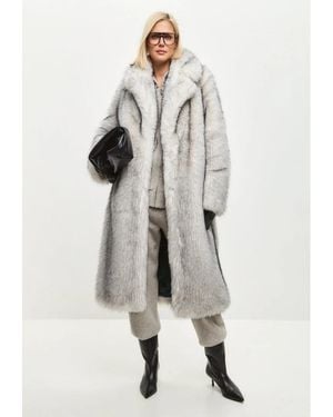 CESARE GASPARI Belted Coats - Gris