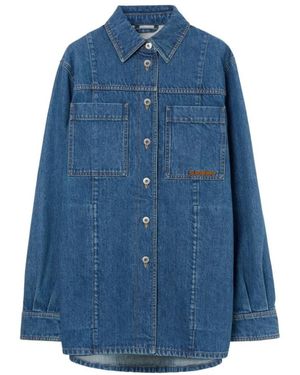 Burberry Denim Jackets - Blu