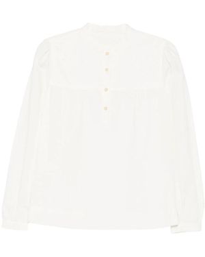 A.P.C. Babydoll Blouse - Wit