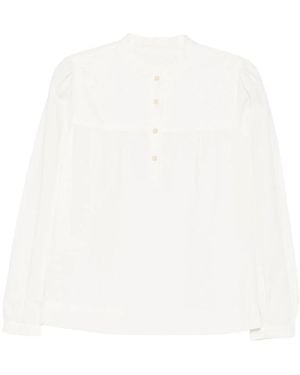 A.P.C. Babydoll Bluse - Weiß