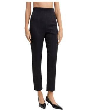 KHAITE Slim-Fit Trousers - Blue