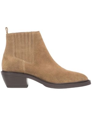 ESTRO Cowboy & Biker Boots - Brown