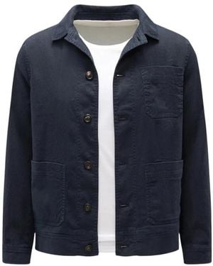Circolo 1901 Overshirt Work Jacket - Blau
