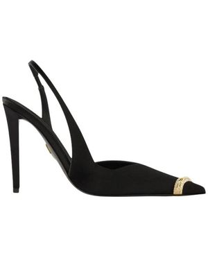 Giuseppe Zanotti Salamander Slingback Pump 105 - Schwarz