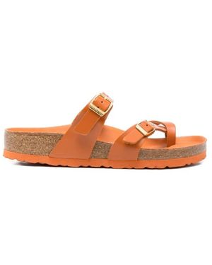 Birkenstock Sliders - Orange