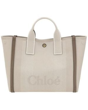 Chloé Tote Bags - Neutro