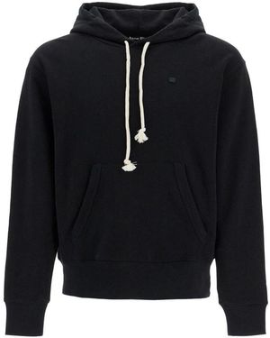 Acne Studios Pullover Hooded Sweatshirt - Blauw