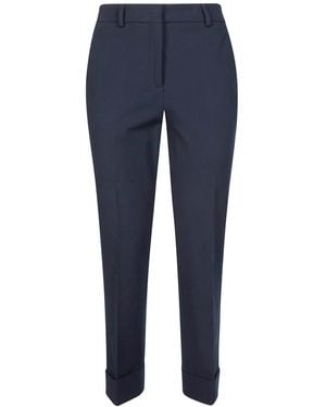Incotex Cropped Trousers - Azul