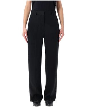 Isabel Marant Broeken ,Zwart ,Leer Damesbroek Kleding Zwart Ss 26