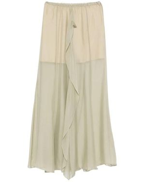 Alysi Maxi Skirts - Natural