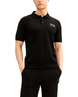 KARL LAGERFELD Polo Shirts - Black