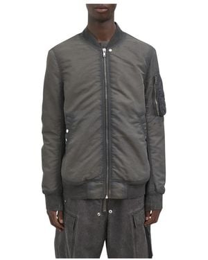 Rick Owens Bomber Jackets - Grey