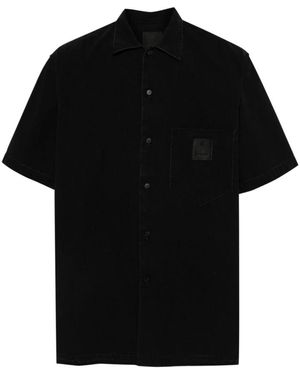 Givenchy Short Sleeve Shirts - Zwart