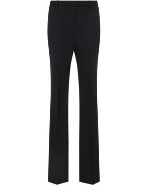 Tom Ford Broeken ,Zwart ,Wol Tailored Straight Pants