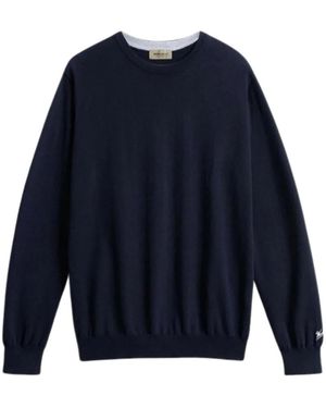 Woolrich Round-Neck Knitwear - Blue
